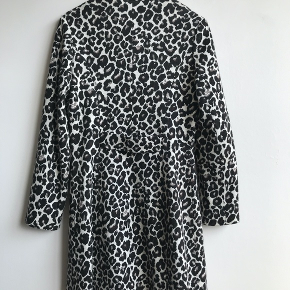 LE CHATEAU Animal Print Spring Coat - Size Small - Picture 7 of 8